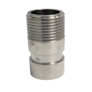 1" Stainless Steel Grooved threaded nipples