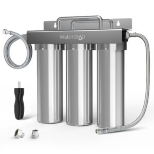 Undercounter UF system, Stainless steel