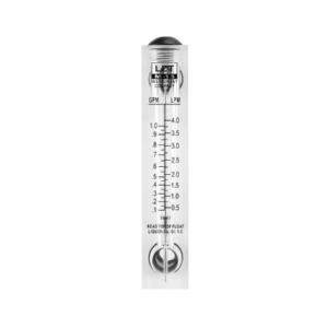 3 - 35 LPM Water Rotameters with 1” Female in / out Ports