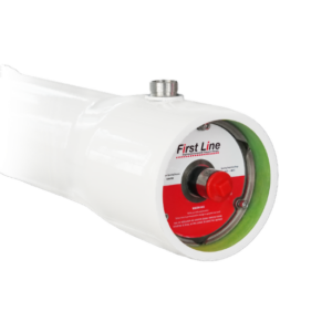 Membrane vessel, 300psi, 8" 4 element, 1.5” SS316 x 3 ports
